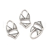 Tibetan Style Alloy Pendants TIBE-B001-22AS-3