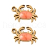 304 Stainless Steel Enamel Charms STAS-Z139-03G-04-1