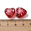 Glass Enamel Beads GLAA-Q125-01C-5