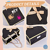 Rectangle Paper Gift Storage Bags with Handle CARB-WH0017-13A-5