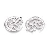 304 Stainless Steel Pendants STAS-T065-11P-2