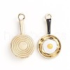 Alloy Enamel Pendants ENAM-TAC0001-14B-3
