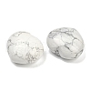 Mother's Day Gifts Heart Natural Howlite Palm Stone G-C186-03D-3