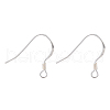 925 Sterling Silver Earring Hooks STER-K167-049B-S-1