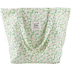 Flower Printed Canvas Women's Tote Bags ABAG-WH20005-06-1