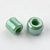 DIY Craft Beads 12/0 Opaque Colors Lustered Round Glass Seed Beads X-SEED-A012-2mm-127-2