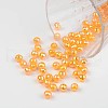 Faceted Colorful Eco-Friendly Poly Styrene Acrylic Round Beads SACR-K001-8mm-74-3