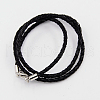 Braided Leather Cords X-NCOR-D002-533mm-17-1