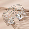 Alloy Arm Cuff Bangles WGDA7E7-01-1