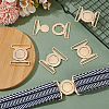 BENECREAT 6Sets Zinc Alloy Side Release Buckles FIND-BC0013-98A-5