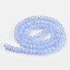 Electroplate Glass Beads Strands EGLA-A034-J8mm-L03-2
