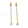 925 Sterling Silver Chain Extenders STER-D036-35AG-1