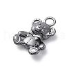 Rack Plating Alloy Pendants PALLOY-V002-09B-2