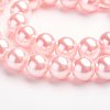 Eco-Friendly Glass Pearl Bead Strands X-HY-A008-8mm-RB033-2