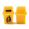 Resin Garbage Can Display Decorations DJEW-P013-01B-1