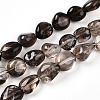 Natural Smoky Quartz Beads Strands G-R439-30A-01-1