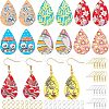  DIY Iron Dangle Earring Making Kits DIY-NB0005-59-1