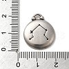 304 Stainless Steel Pendants STAS-L022-306AS-07-3