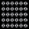 GOMAKERER 30Pcs Handmade Two Holes Blown Glass Globe Beads GLAA-GO0001-12B-1