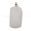 304 Stainless Steel Pendants STAS-D179-09P-2
