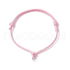 6Pcs 6 Colors Adjustable Waxed Polyester Cord Bracelet Making AJEW-JB01318-02-2