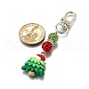 Christmas Theme Resin & Polymer Clay Rhinestone  Pendant Decoration HJEW-TA00350-3