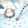 SOFPLATE 300Pcs Zinc Alloy Lobster Claw Clasps FIND-SP0001-27P-4