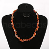 Natural Agate Chip Beaded Necklaces for Women FS-WG9F5E2-05-1