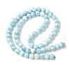 Natural Hemimorphite Beads Strands G-B141-01-6mm-3