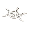 Non-Tarnish 304 Stainless Steel Pendants STAS-P330-01P-2