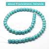 Olycraft 3 Strands Natural Howlite Beads Strands G-OC0002-64-3