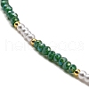 Glass Beaded Necklaces NJEW-P297-01G-05-2