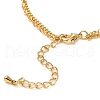Brass Charms Double Layer Bracelets for Women BJEW-P342-03G-3