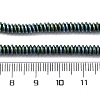 Electroplated Non-magnetic Hematite Beads Strands G-P571-B01-01G-4