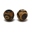 Tibetan Style 3-Eye dZi Beads G-Z020-03B-10-2