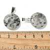 Natural Sesame Jasper Pendants G-B127-14P-07-3
