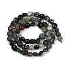 Natural Indian Agate Beads Strands G-Q060-D08-01-3