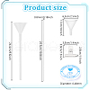 Transparent Beading Funnel AJEW-WH0567-05-2