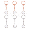 Alloy Crystal Rhinestone Locket Pendants Keychain KEYC-HS00001-1