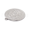 Non-Tarnish 304 Stainless Steel Pendants STAS-K242-14P-3