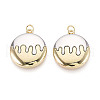 Brass Pendants KK-N268-51GP-1
