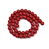 Shell Pearl Beads Strands BSHE-K015-8mm-01-2