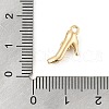 Brass Micro Pave Clear Cubic Zirconia Pendants KK-R219-34B-G-3