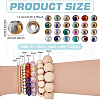   3408Pcs 24 Colors  Glass Seed Beads SEED-PH0002-34-2