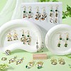 SUNNYCLUE DIY Panda Theme Earring Making Kit DIY-SC0023-69-4