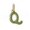 304 Stainless Steel Enamel Charms STAS-G353-01G-Q-1