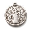 Non-Tarnish 304 Stainless Steel Pendants STAS-H123-19P-1