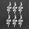 Tibetan Style Alloy Pendants TIBEP-Q064-37S-RS-1
