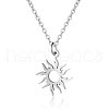 Non-Tarnish 201 Stainless Steel Pendant Necklaces NJEW-T009-JN122-40-1-1
