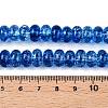 Baking Paint Transparent Glass Beads Strands DGLA-N005-12D-4